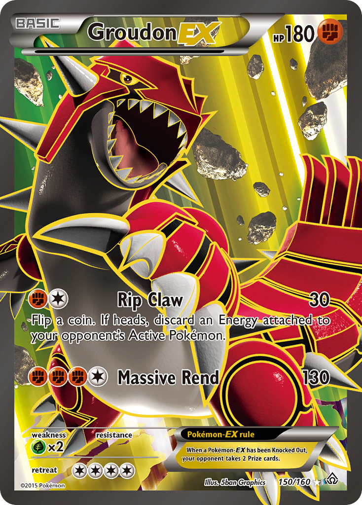 Groudon EX (150/160) [XY: Primal Clash] | Good Games Cannington