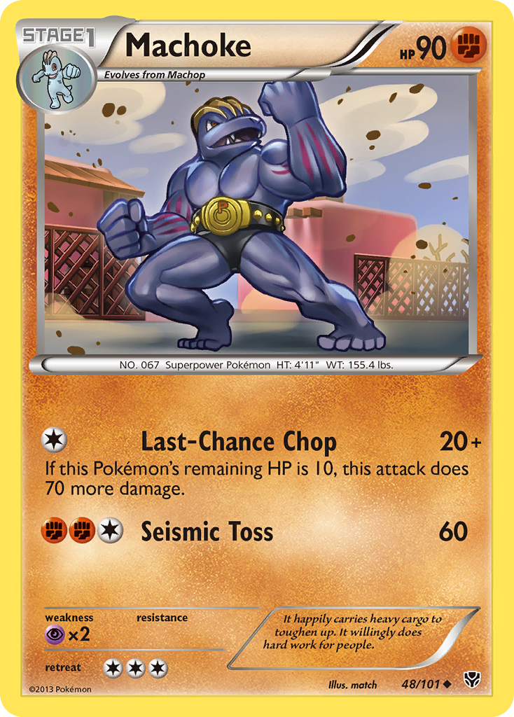 Machoke (48/101) [Black & White: Plasma Blast] | Good Games Cannington
