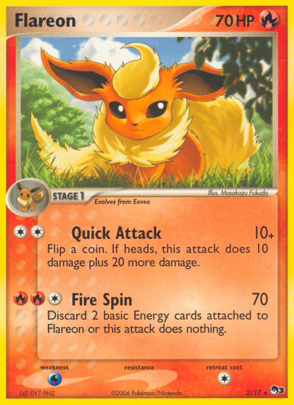 Flareon (2/17) [POP Series 3] | Good Games Cannington