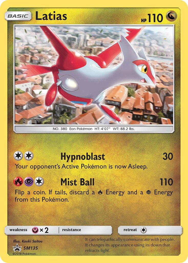 Latias (SM135) [Sun & Moon: Black Star Promos] | Good Games Cannington