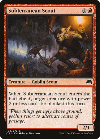 Subterranean Scout [Magic Origins] | Good Games Cannington