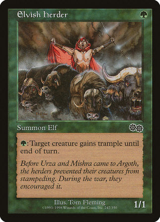 Elvish Herder [Urza's Saga] | Good Games Cannington