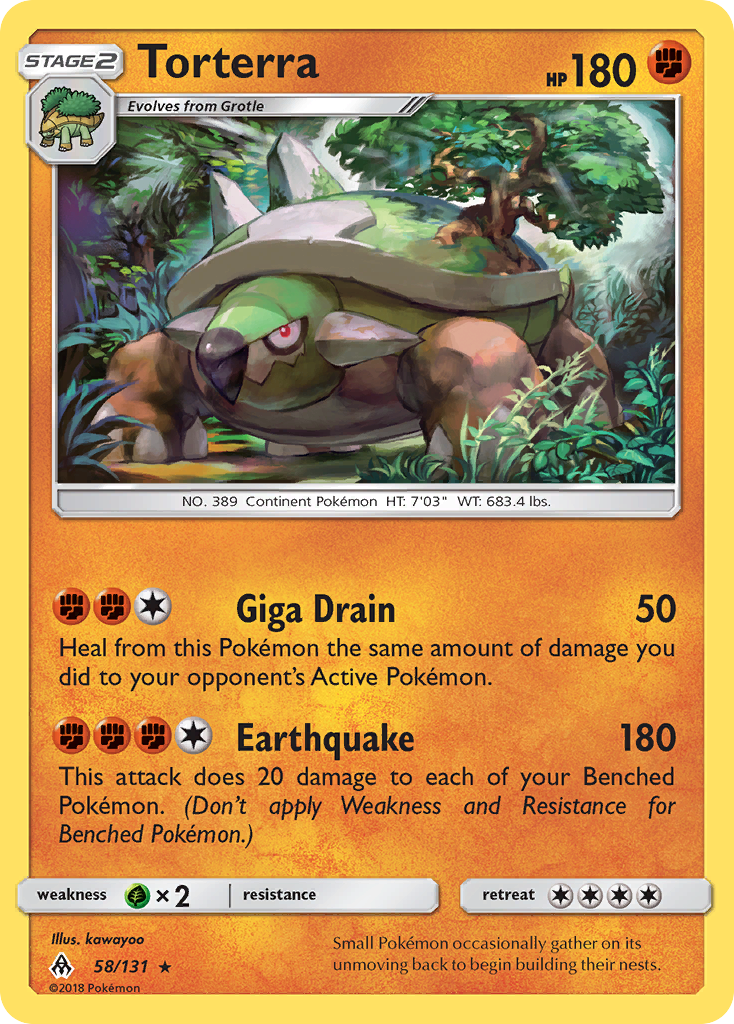 Torterra (58/131) [Sun & Moon: Forbidden Light] | Good Games Cannington