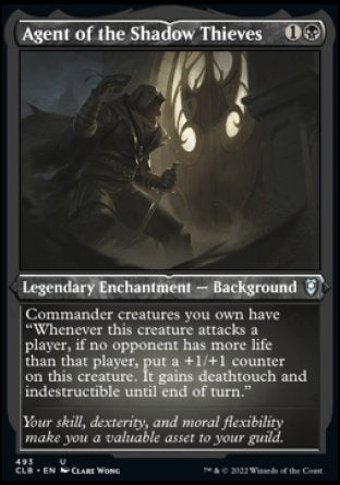 Agent of the Shadow Thieves (Foil Etched) [Commander Legends: Battle for Baldur's Gate] | Good Games Cannington