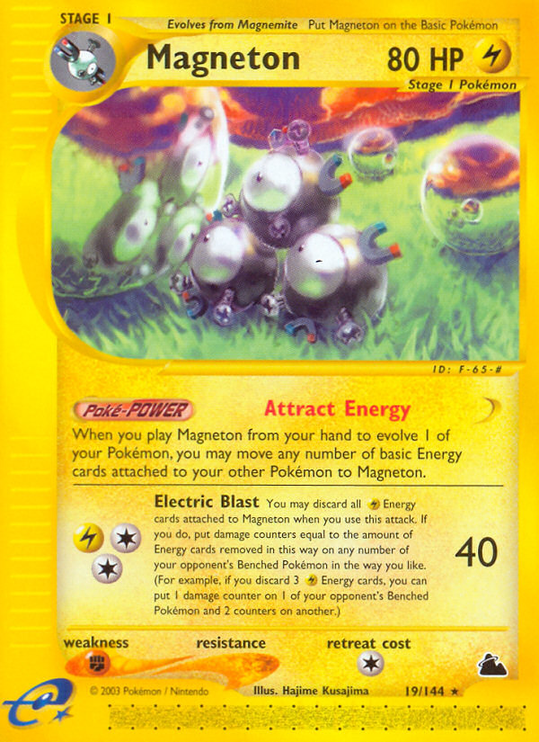 Magneton (19/144) [Skyridge] | Good Games Cannington