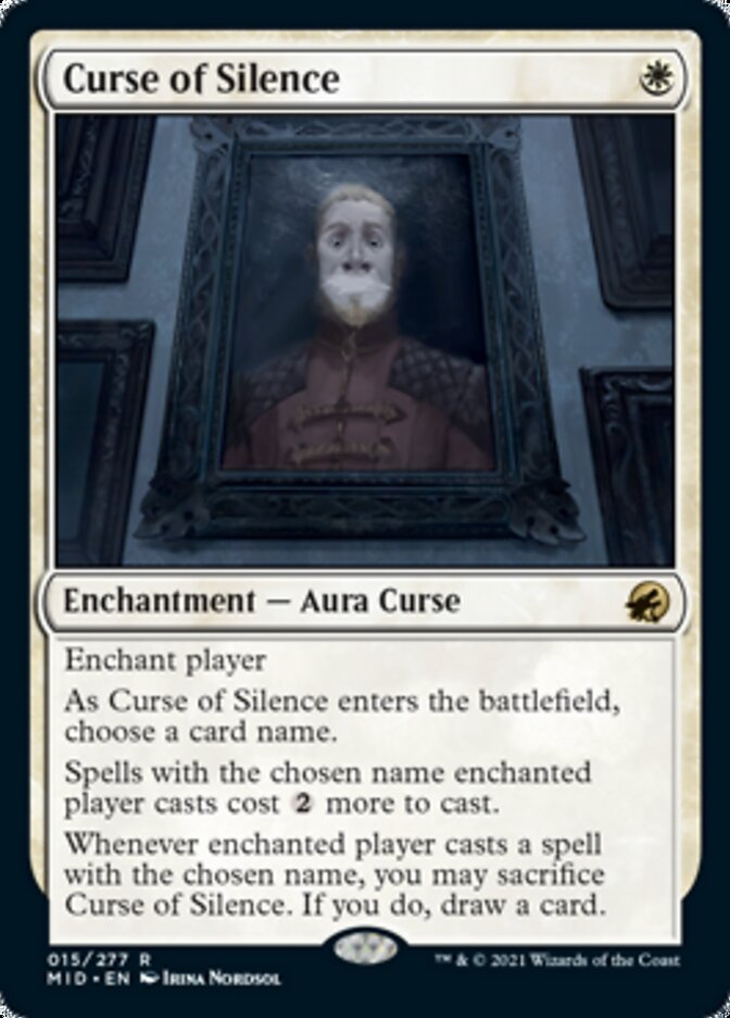 Curse of Silence [Innistrad: Midnight Hunt] | Good Games Cannington
