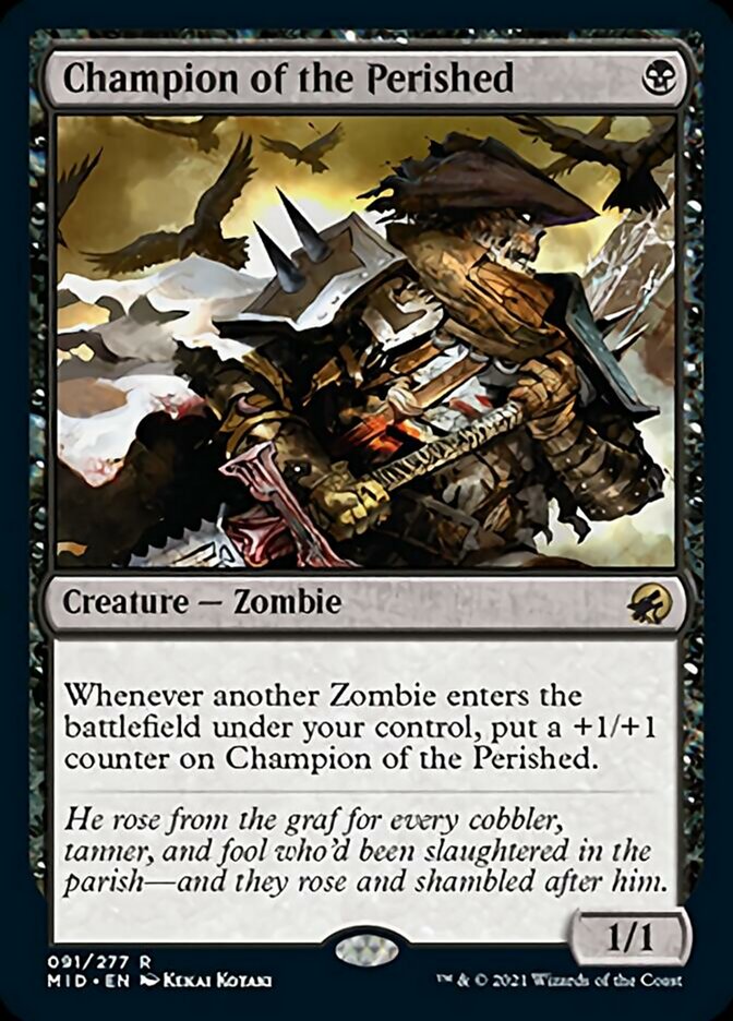 Champion of the Perished [Innistrad: Midnight Hunt] | Good Games Cannington