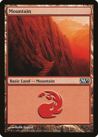 Mountain (245) [Magic 2013] | Good Games Cannington