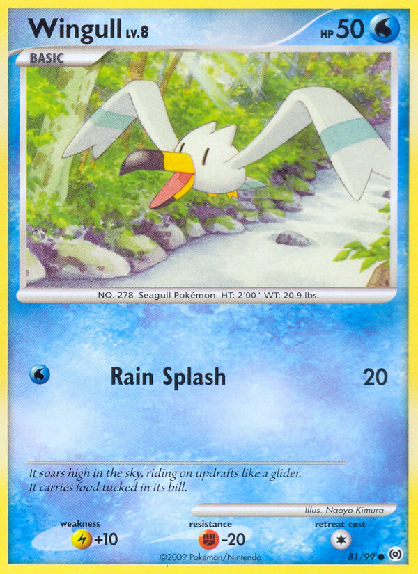 Wingull (81/99) [Platinum: Arceus] | Good Games Cannington