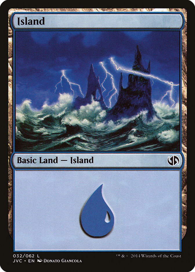 Island (32) [Duel Decks Anthology] | Good Games Cannington