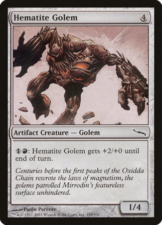Hematite Golem [Mirrodin] | Good Games Cannington