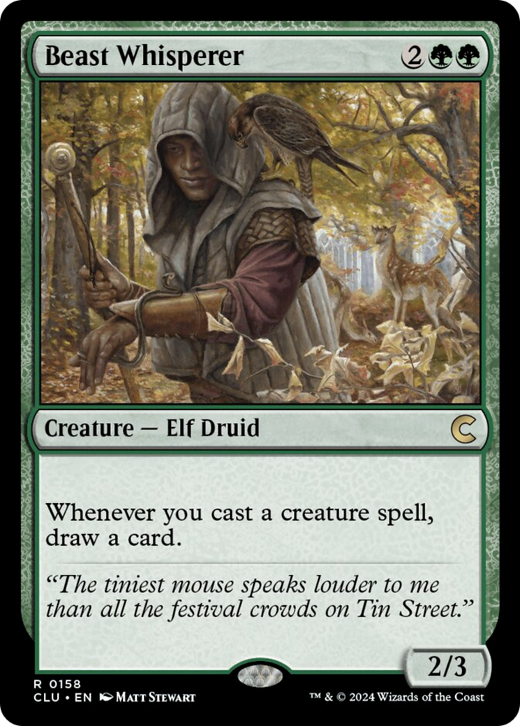 Beast Whisperer [Ravnica: Clue Edition] | Good Games Cannington