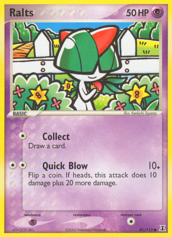 Ralts (81/113) [EX: Delta Species] | Good Games Cannington