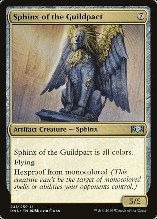 Sphinx of the Guildpact [Ravnica Allegiance] | Good Games Cannington