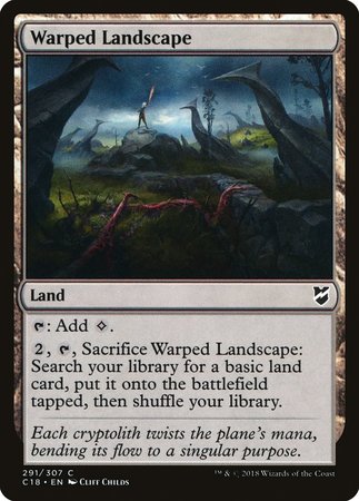 Warped Landscape [Commander 2018] | Good Games Cannington