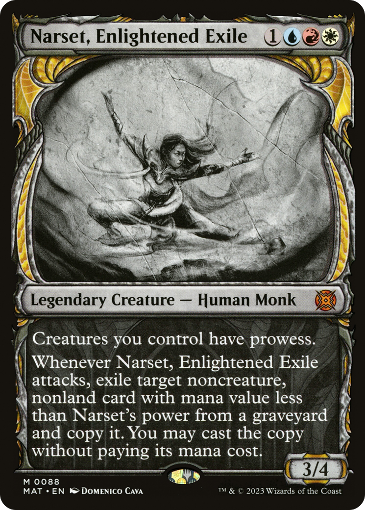 Narset, Enlightened Exile (Showcase) [March of the Machine: The Aftermath] | Good Games Cannington