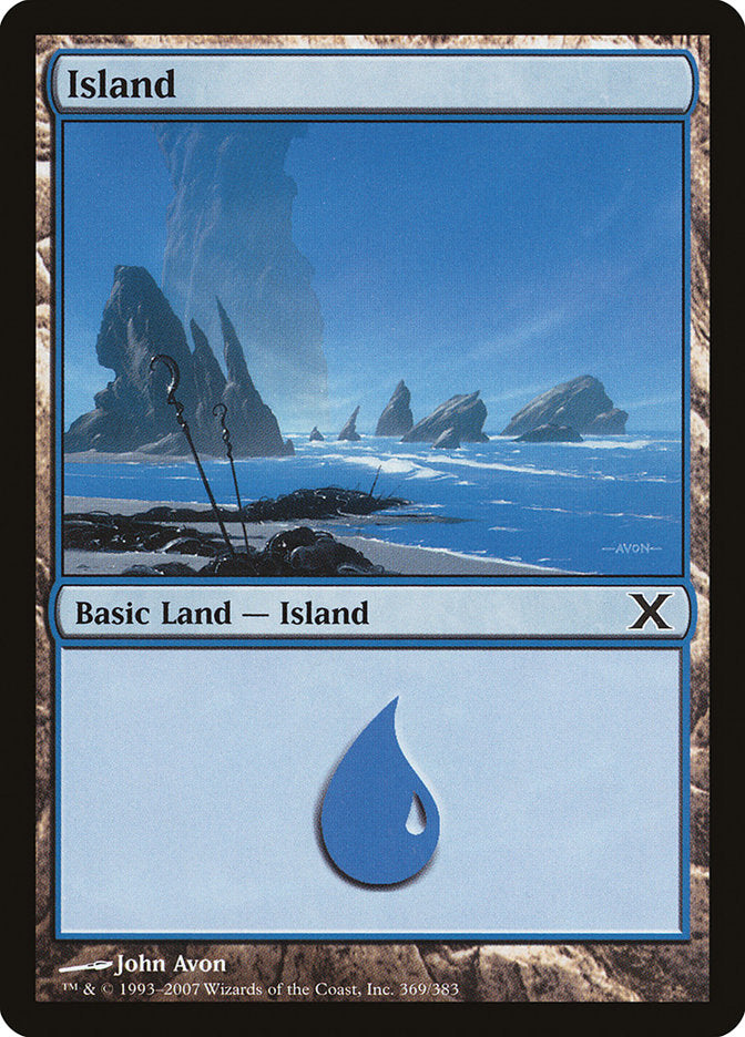 Island (369) [Tenth Edition] | Good Games Cannington