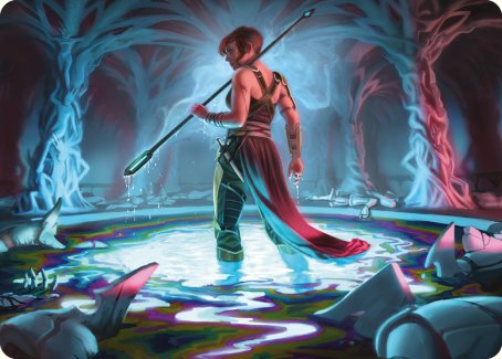 Melira, the Living Cure Art Card [Phyrexia: All Will Be One Art Series] | Good Games Cannington