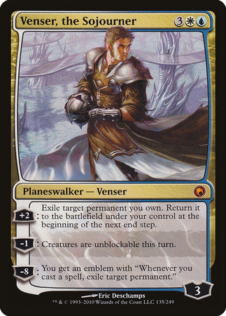 Venser, the Sojourner [Scars of Mirrodin] | Good Games Cannington