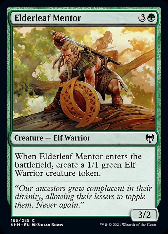 Elderleaf Mentor [Kaldheim] | Good Games Cannington