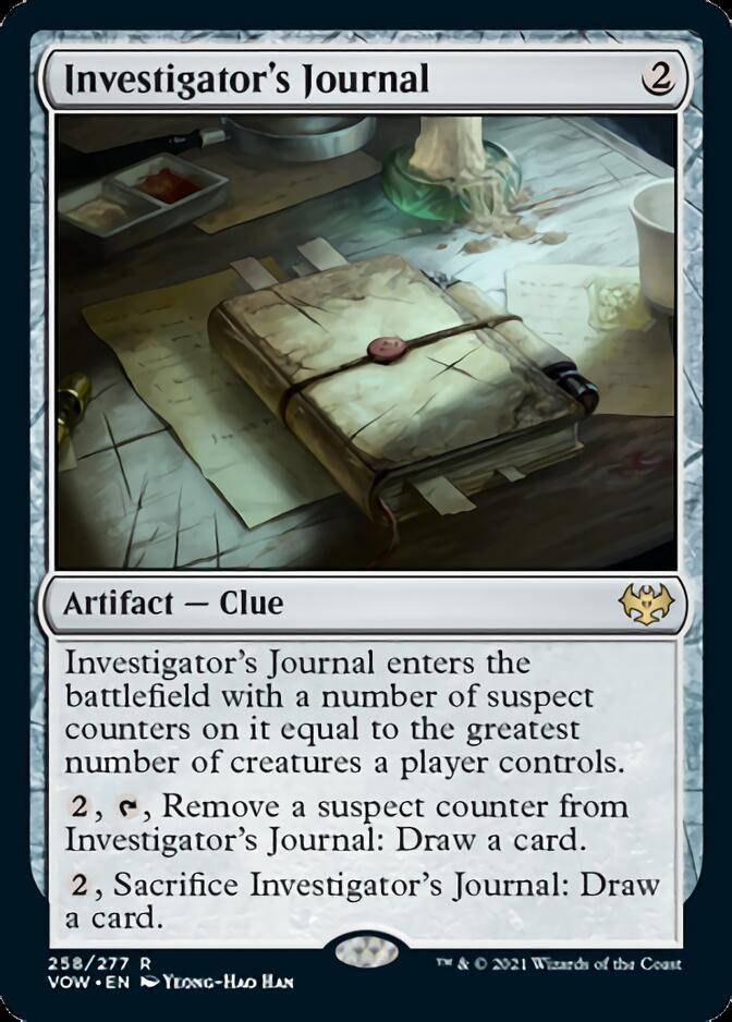 Investigator's Journal [Innistrad: Crimson Vow] | Good Games Cannington