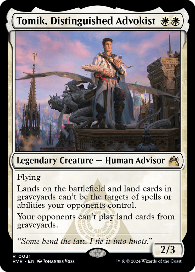 Tomik, Distinguished Advokist [Ravnica Remastered] | Good Games Cannington