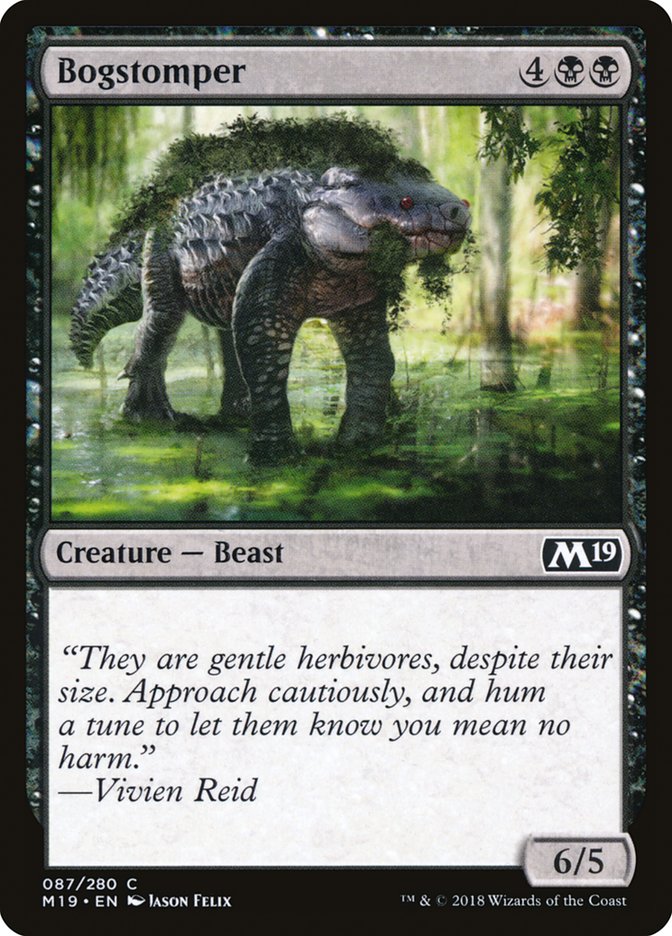 Bogstomper [Core Set 2019] | Good Games Cannington