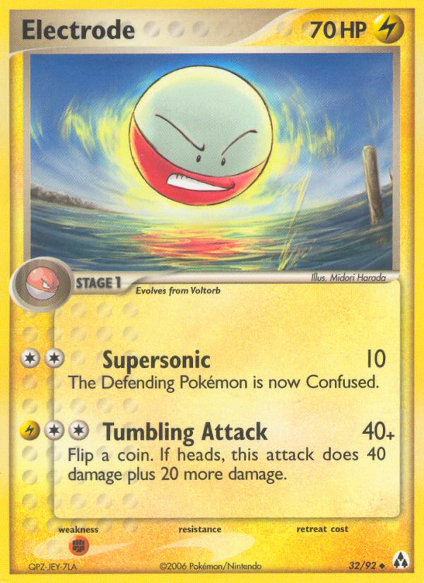 Electrode (32/92) [EX: Legend Maker] | Good Games Cannington