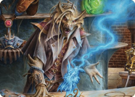 Renari, Merchant of Marvels Art Card [Commander Legends: Battle for Baldur's Gate Art Series] | Good Games Cannington