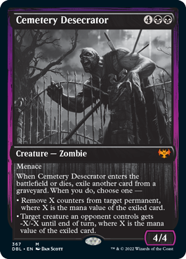 Cemetery Desecrator [Innistrad: Double Feature] | Good Games Cannington