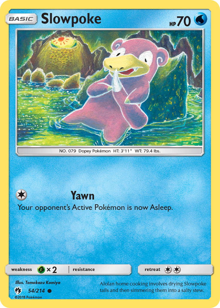 Slowpoke (54/214) [Sun & Moon: Lost Thunder] | Good Games Cannington