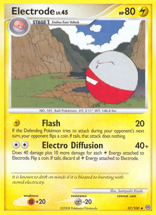 Electrode (37/100) [Diamond & Pearl: Stormfront] | Good Games Cannington