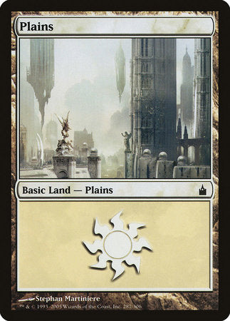 Plains (287) [Ravnica: City of Guilds] | Good Games Cannington