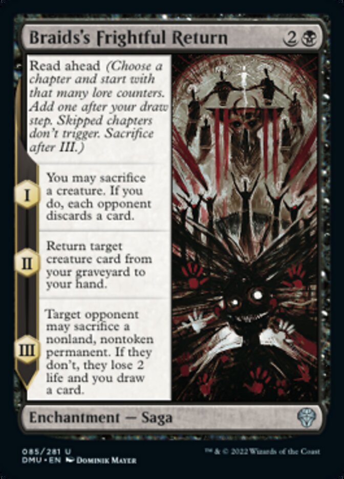 Braids's Frightful Return [Dominaria United] | Good Games Cannington