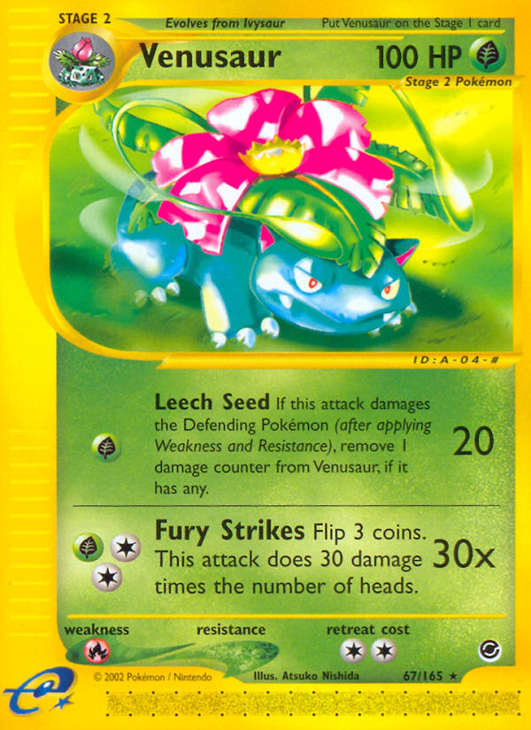 Venusaur (67/165) [Expedition: Base Set] | Good Games Cannington