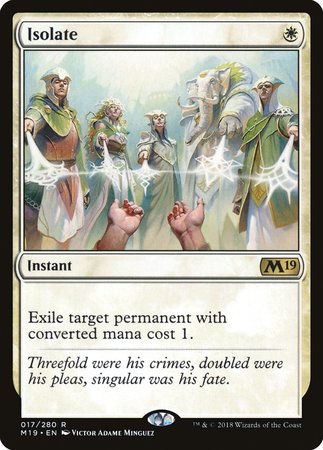 Isolate [Core Set 2019] | Good Games Cannington