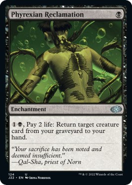 Phyrexian Reclamation [Jumpstart 2022] | Good Games Cannington