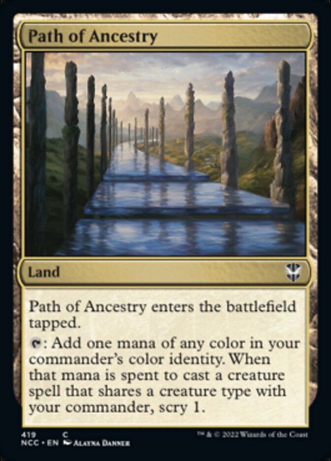 Path of Ancestry [Streets of New Capenna Commander] | Good Games Cannington
