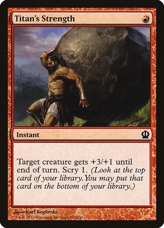 Titan's Strength [Theros] | Good Games Cannington