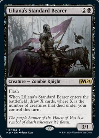 Liliana's Standard Bearer [Core Set 2021] | Good Games Cannington