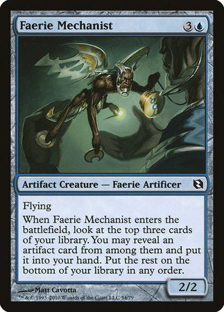Faerie Mechanist [Duel Decks: Elspeth vs. Tezzeret] | Good Games Cannington