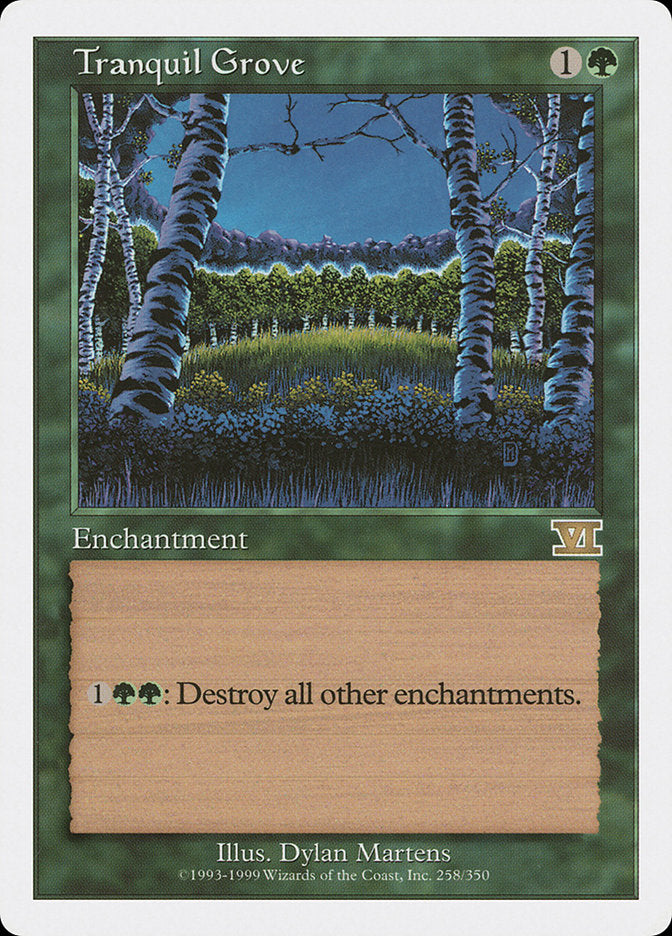 Tranquil Grove [Classic Sixth Edition] | Good Games Cannington