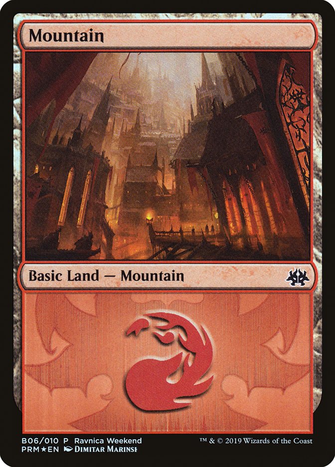 Mountain (B06) [Ravnica Allegiance Guild Kit] | Good Games Cannington