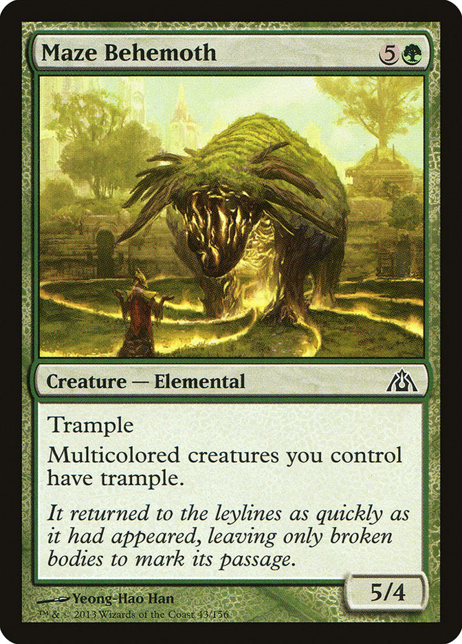 Maze Behemoth [Dragon's Maze] | Good Games Cannington