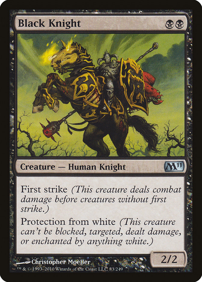 Black Knight [Magic 2011] | Good Games Cannington