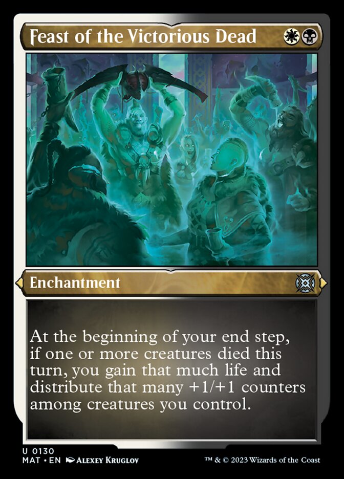 Feast of the Victorious Dead (Foil Etched) [March of the Machine: The Aftermath] | Good Games Cannington