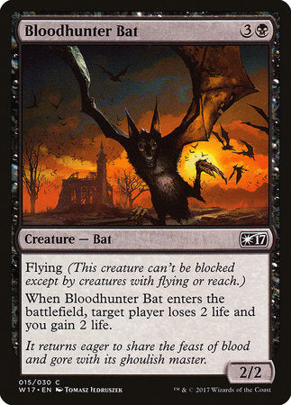 Bloodhunter Bat [Welcome Deck 2017] | Good Games Cannington
