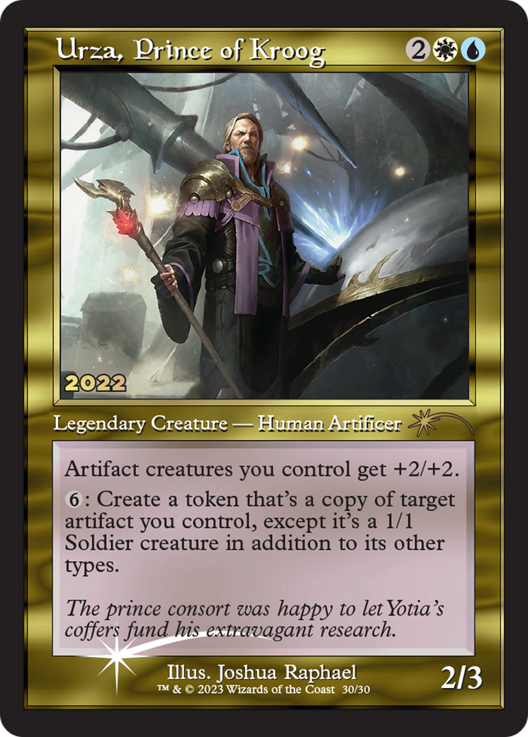 Urza, Prince of Kroog [30th Anniversary Promos] | Good Games Cannington