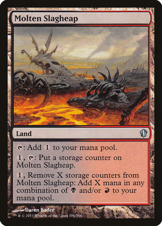 Molten Slagheap [Commander 2013] | Good Games Cannington