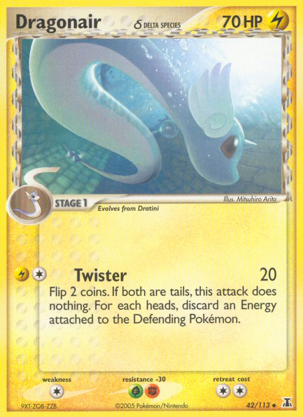 Dragonair (42/113) (Delta Species) [EX: Delta Species] | Good Games Cannington